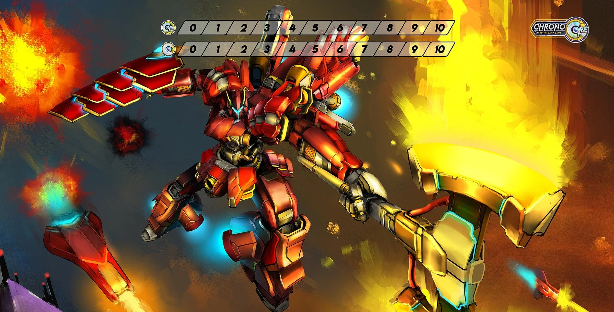Chrono Core TCG: Playmat - Tiamut - Image 2