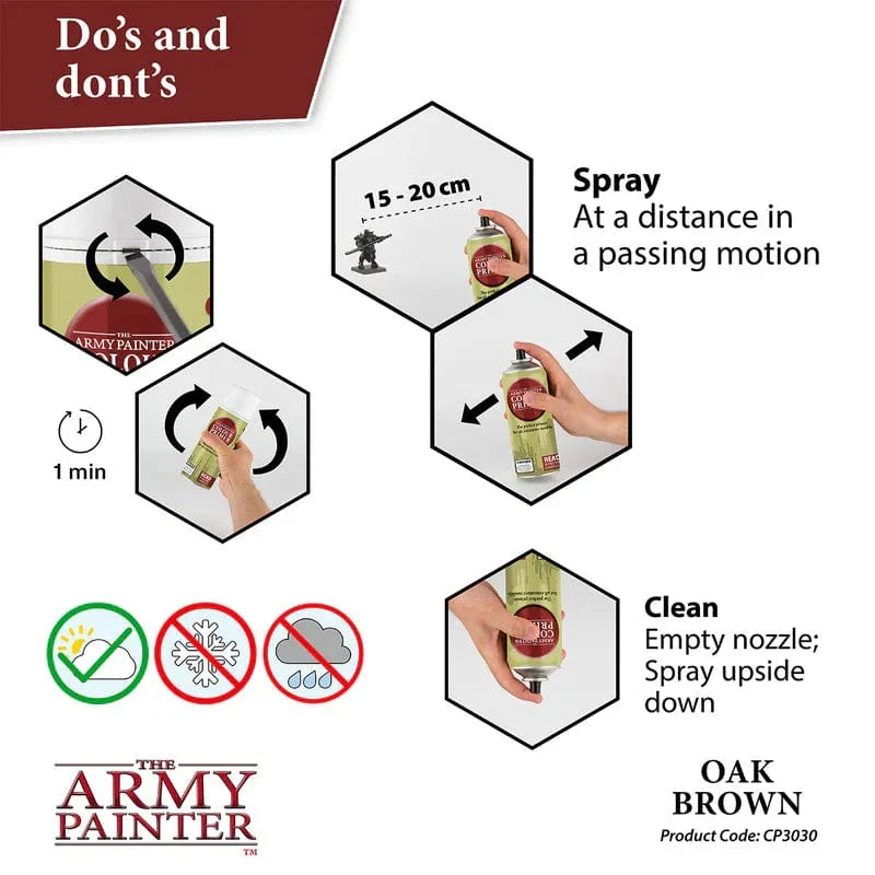 Army Painter: Colour Primer - Oak Brown - Image 4