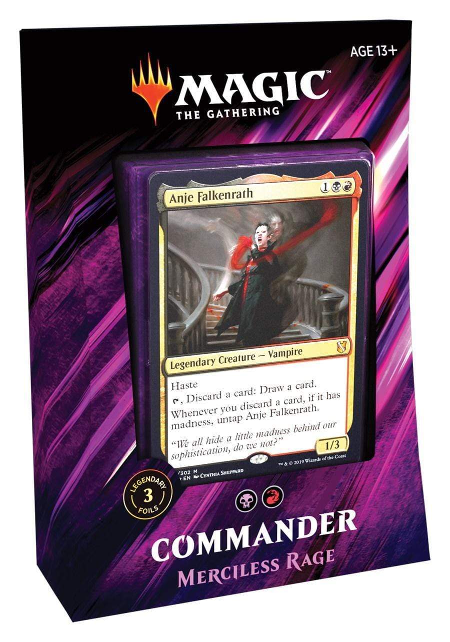 Magic: the Gathering: Commander 2019 - Merciless Rage Deck