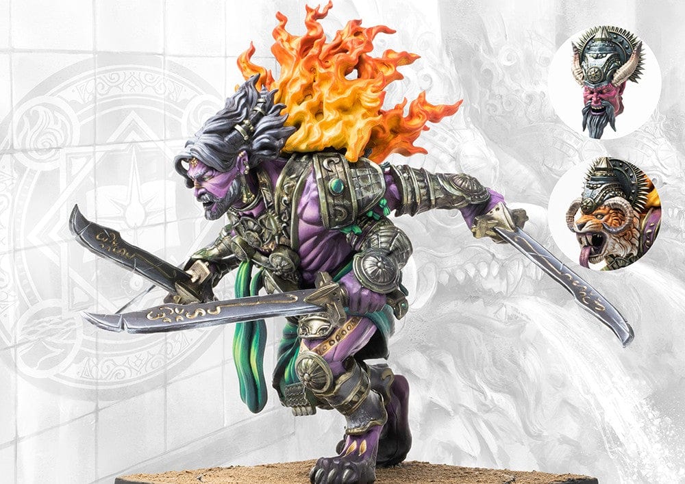 Conquest: Sorcerer Kings - Rakshasa Bakasura (with Swords)