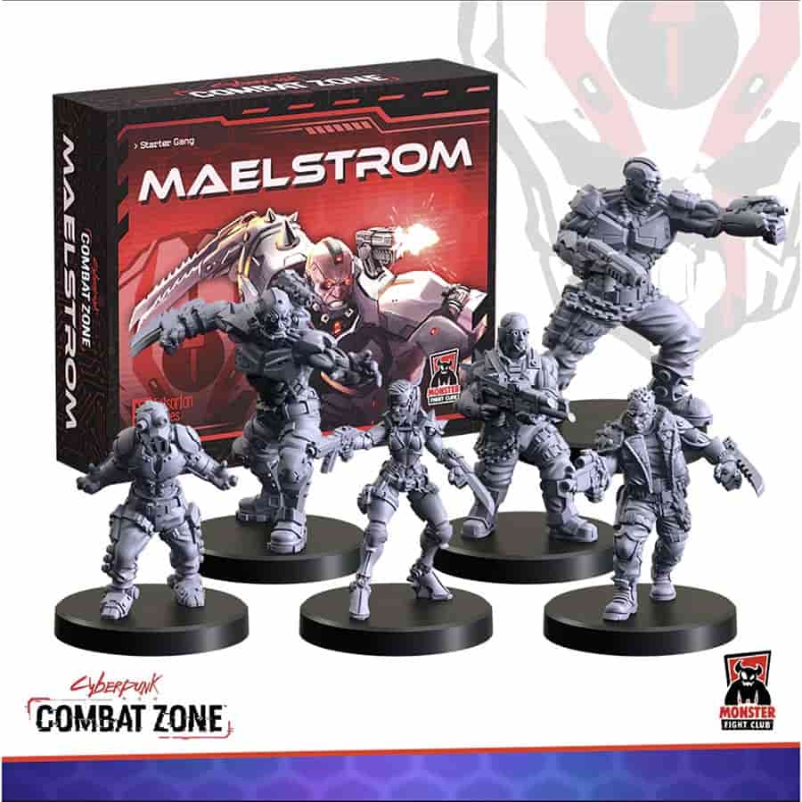 Cyberpunk Red: Combat Zone: Maelstrom Faction Starter Box