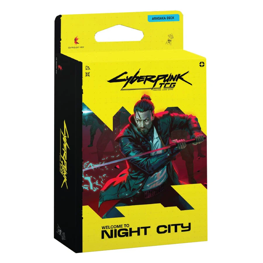 Cyberpunk TCG: Welcome to Night City - Retail Starter Deck: Embracing Power (Pre-Order)
