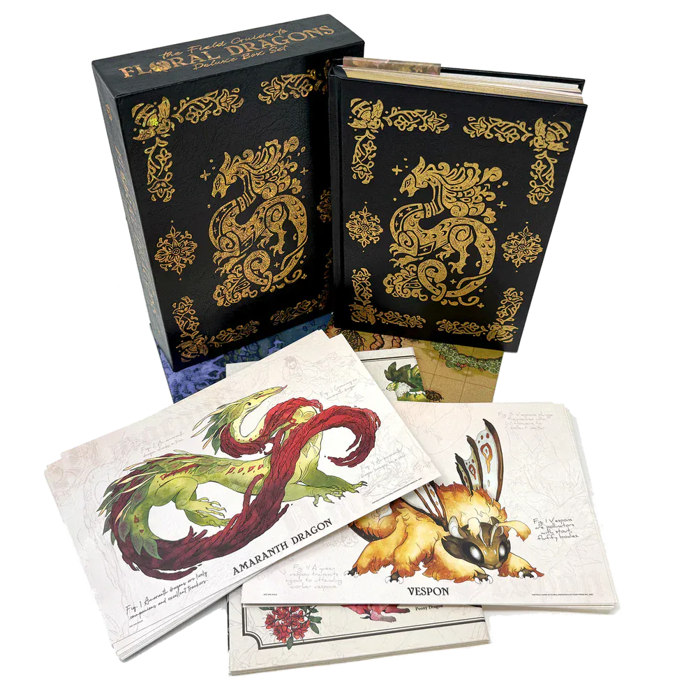 D&D 5E: The Field Guide to Floral Dragons - Flower Dragon Bestiary Deluxe Box Set