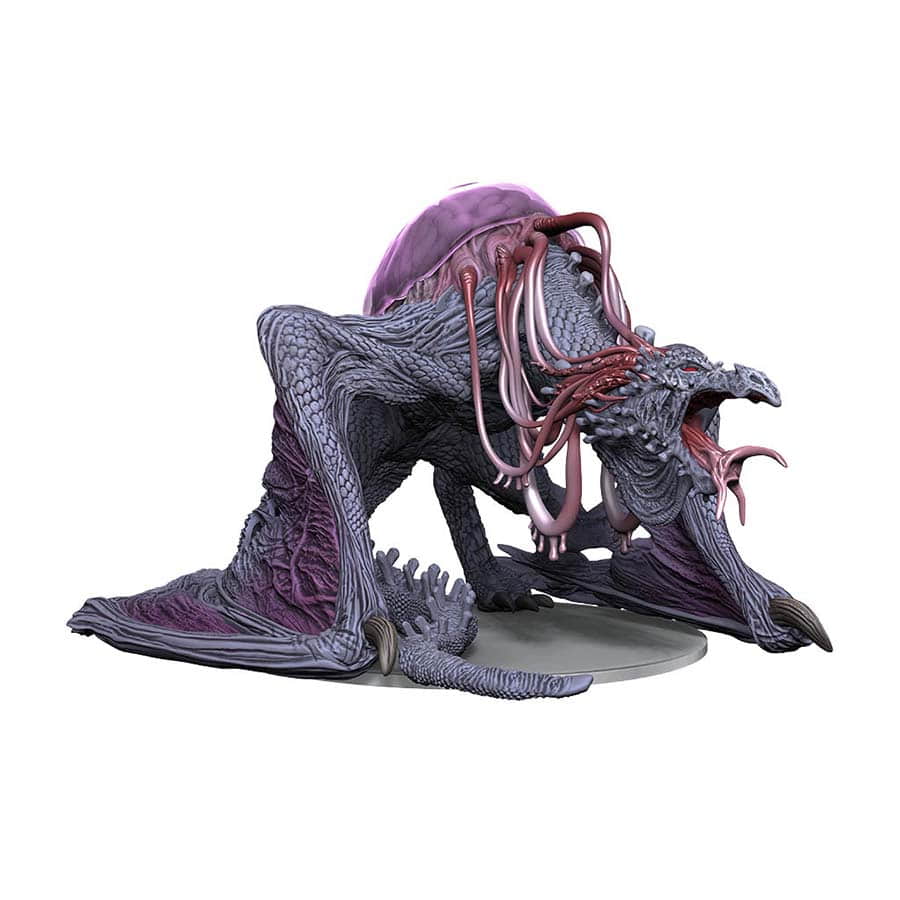 D&D Icons Of The Realms Miniatures Set 22: Fizban's Treasury Of Dragons: Elder Brain Dragon Gargantuan Premium Miniature