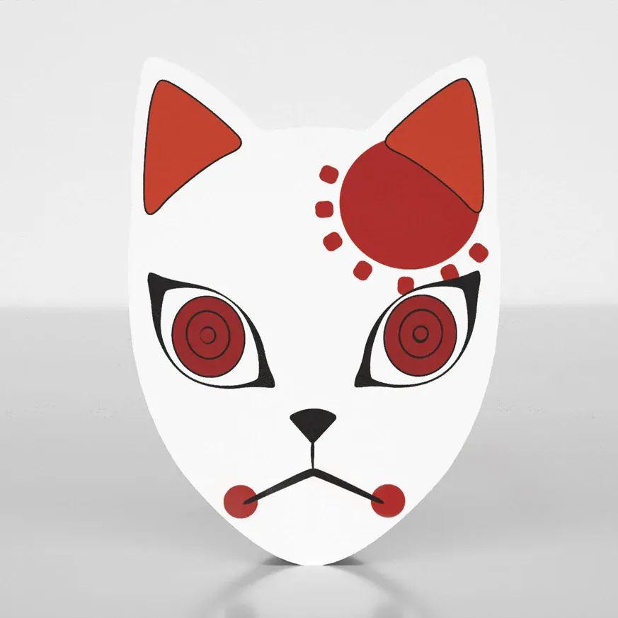 Demon Slayer Fox Mask Lamp - Image 2