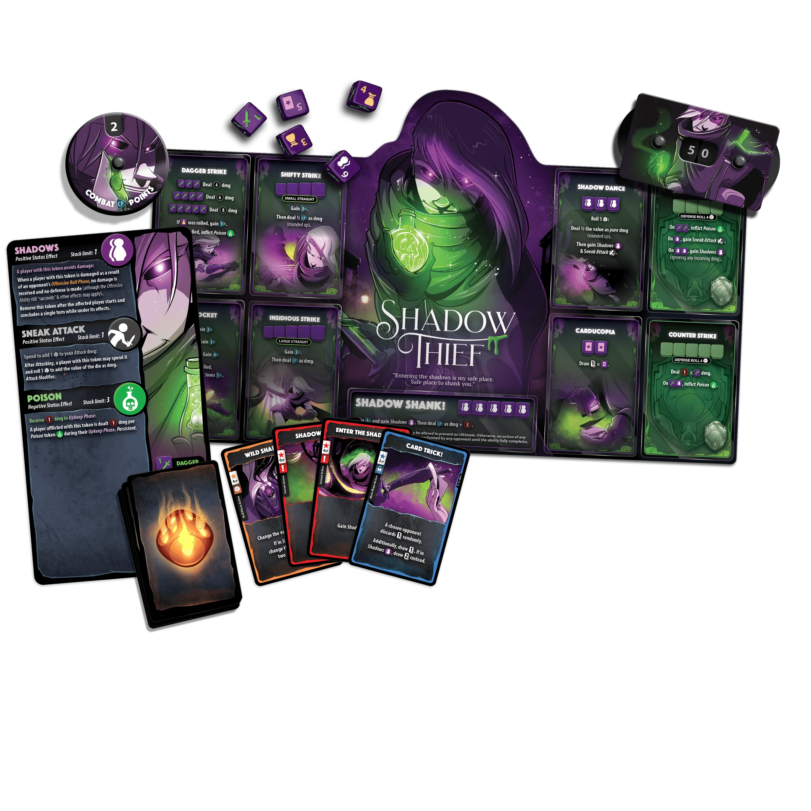 Dice Throne: Hero Pack - Shadow Thief (Pre-Order) - Image 2