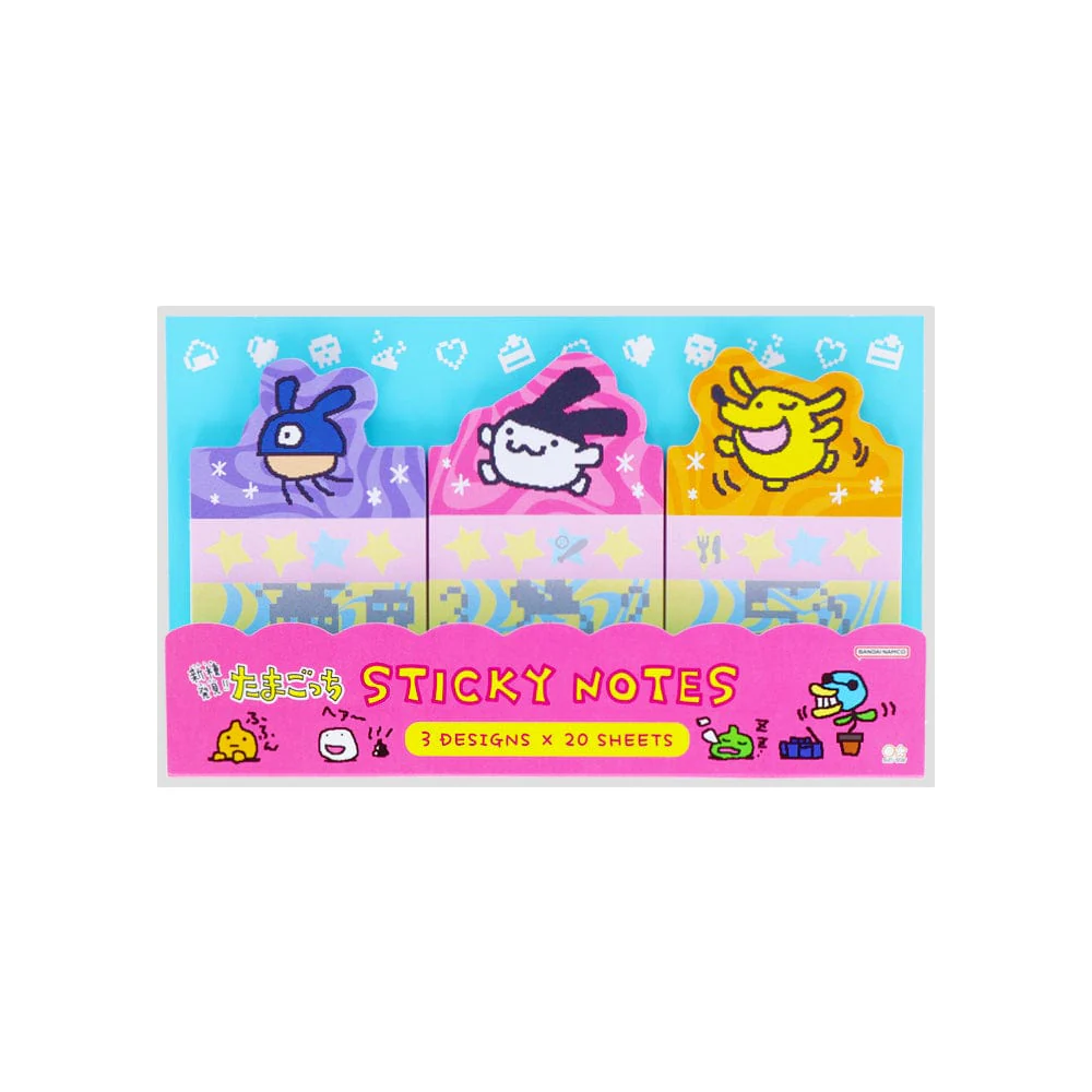 DIE CUT STICKY NOTE TAMAGOTCHI B