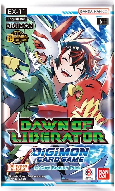Digimon Card Game: Dawn of Liberator [EX-11] Booster Pack