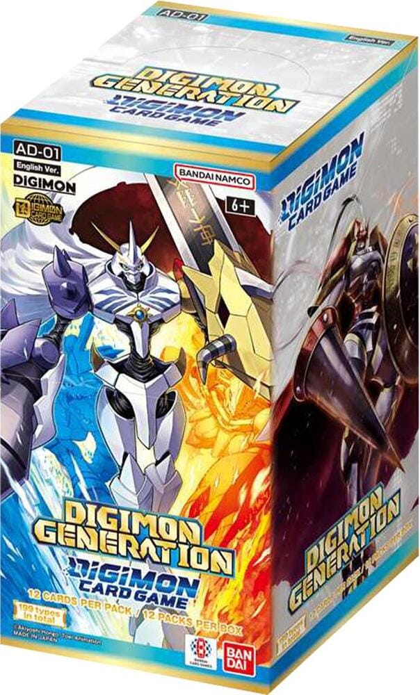 Digimon Card Game: [AD-01] Advanced Booster: Digimon Generations Booster Display