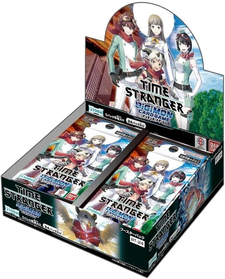 Digimon Card Game: [BT-24] Booster: Time Stranger Booster Display Box