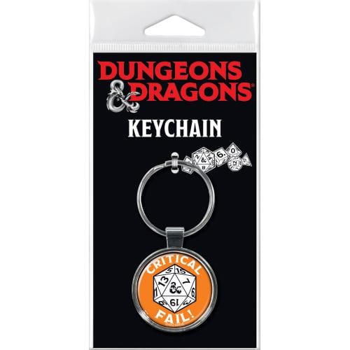 DnD Critical Fail Keychain