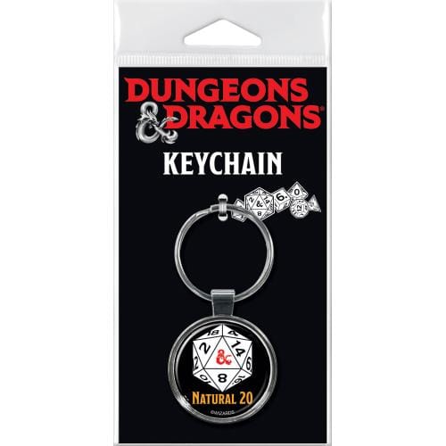 DnD Natural 20 Keychain