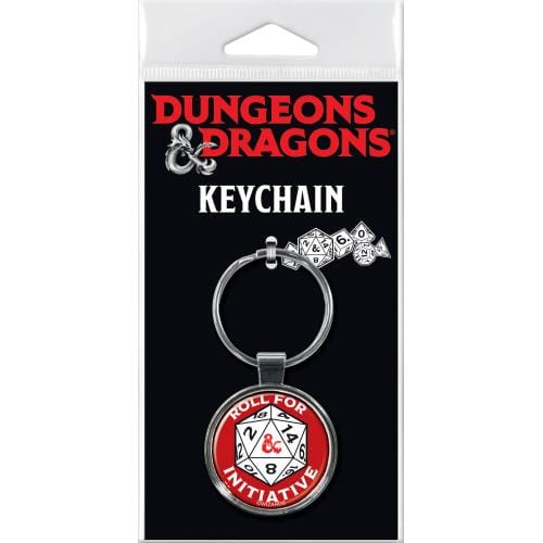 DnD Roll for Initiative Keychain