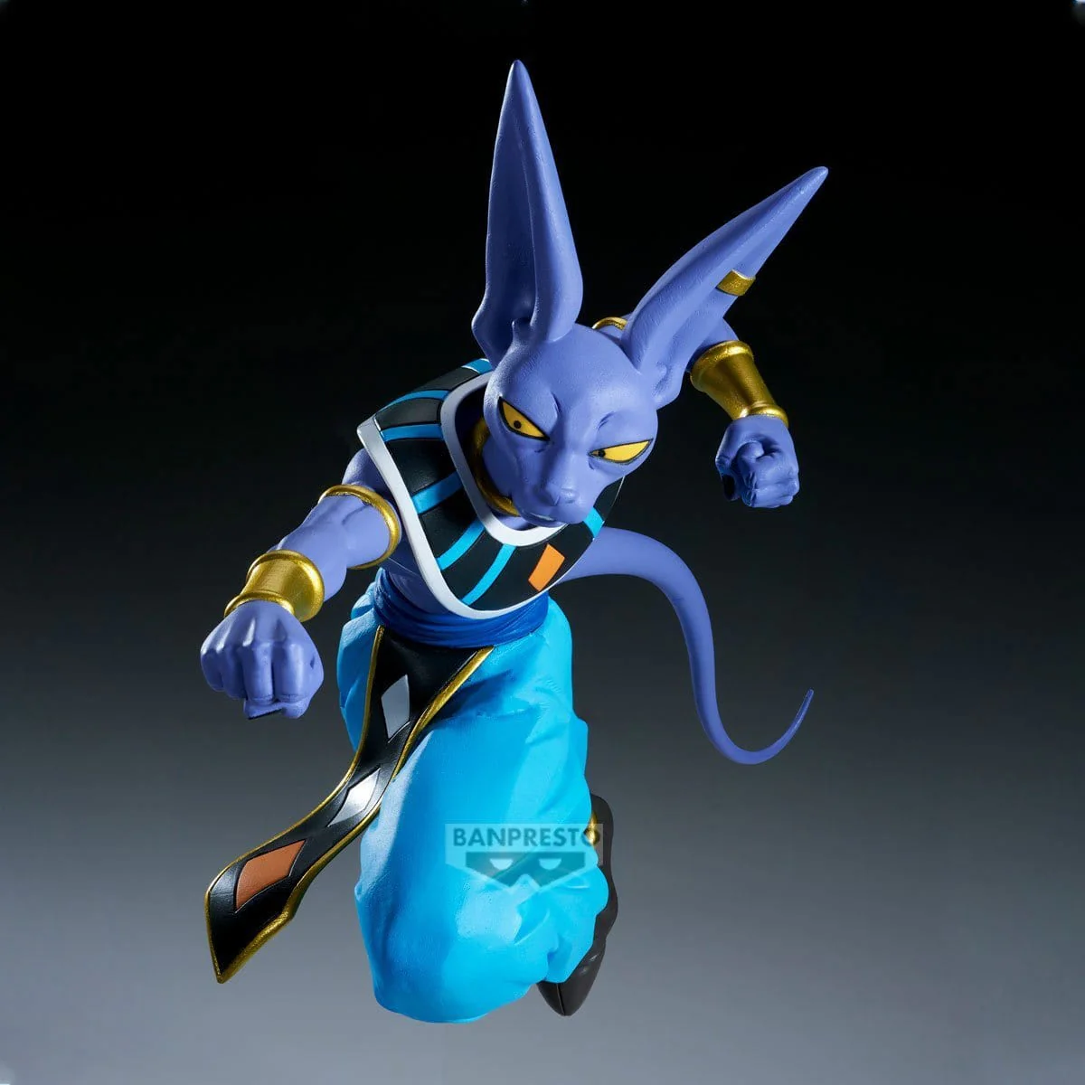 Dragon Ball Super: Beerus (vs. Super Saiyan God Goku) - Match Makers Figure - Image 6