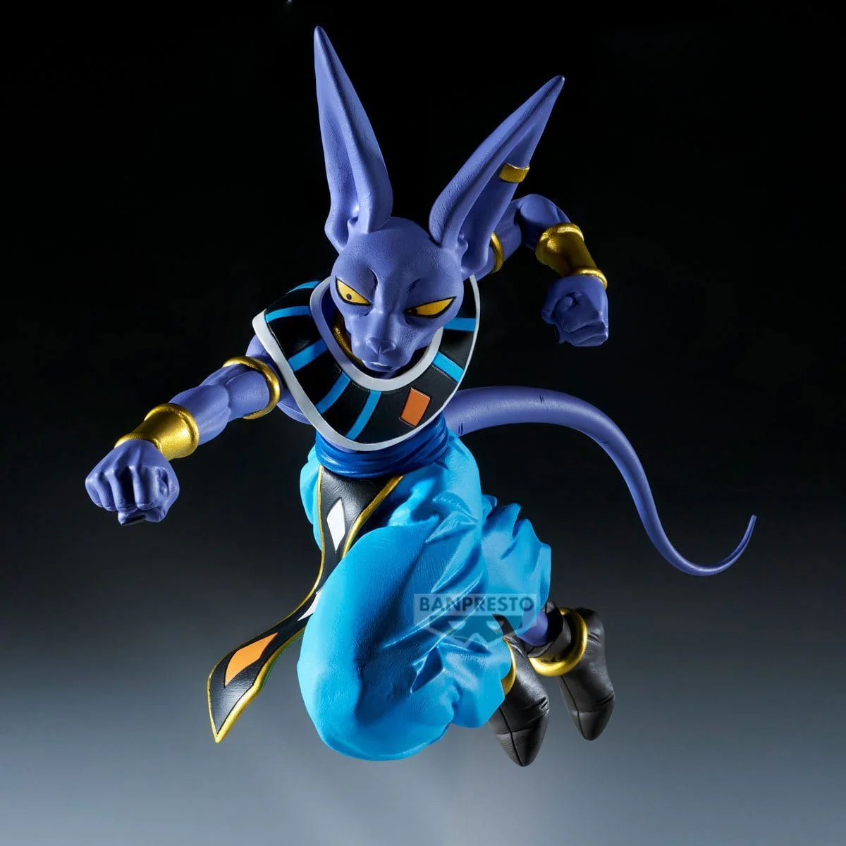 Dragon Ball Super: Beerus (vs. Super Saiyan God Goku) - Match Makers Figure - Image 7