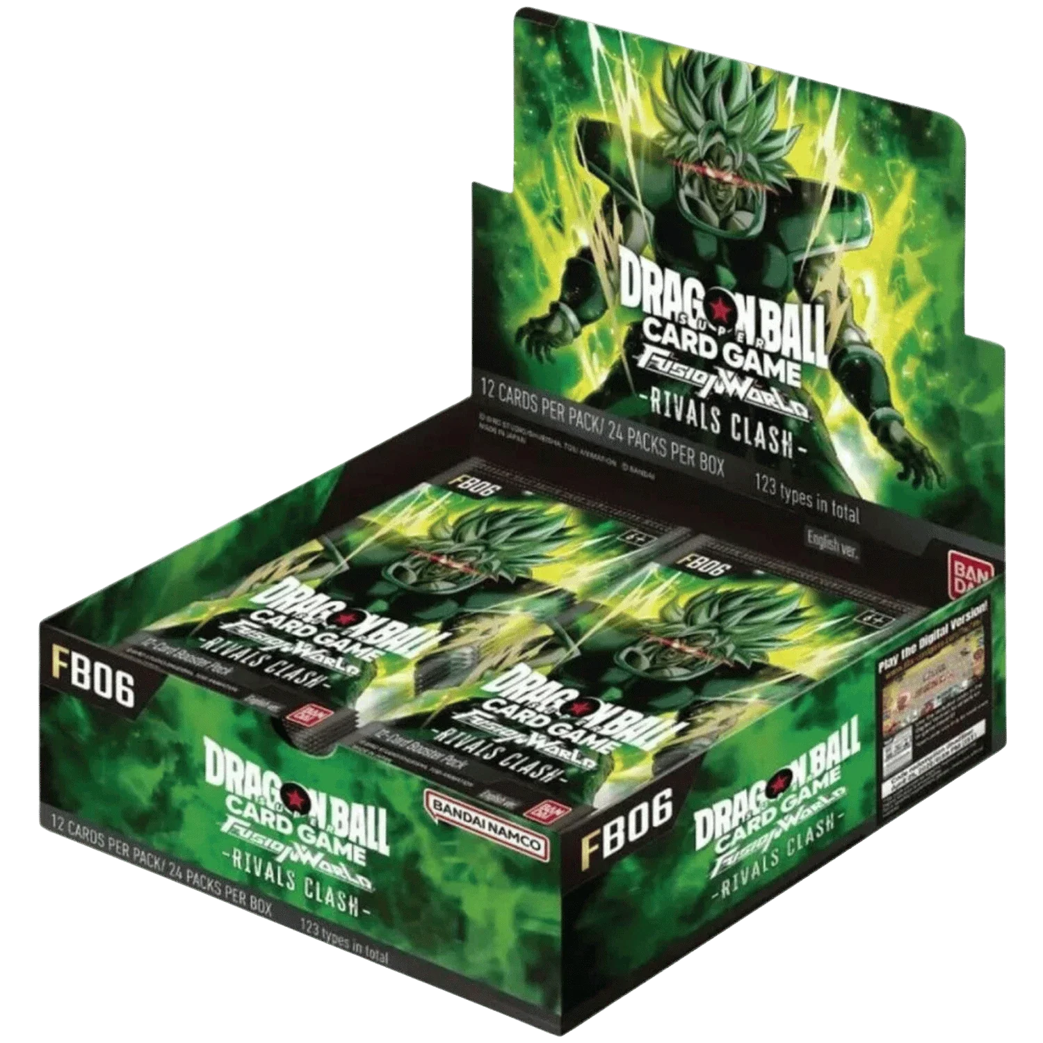 Dragon Ball Super TCG: Fusion World 06 Booster Display Rivals Clash [FB06]