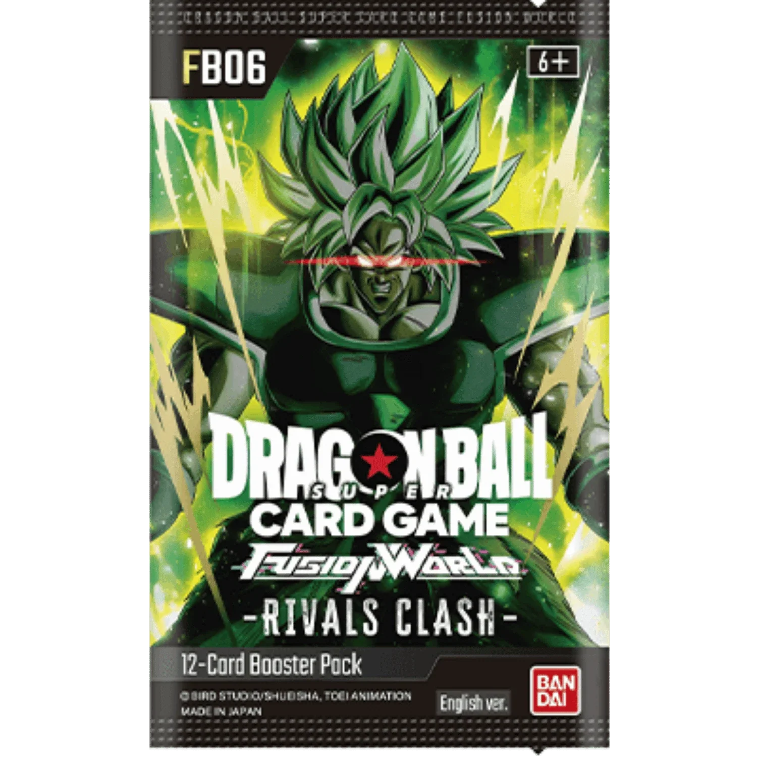 Dragon Ball Super TCG: Fusion World 06 Booster Pack Rivals Clash [FB06]