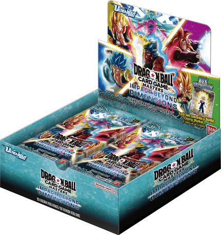 Dragon Ball Super TCG: Masters: Impact Beyond Dimensions [B31] Booster Display