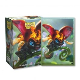 Dragon Shield: Brushed Art Sleeves - Spirit Dragon "The Burnbug" 100ct