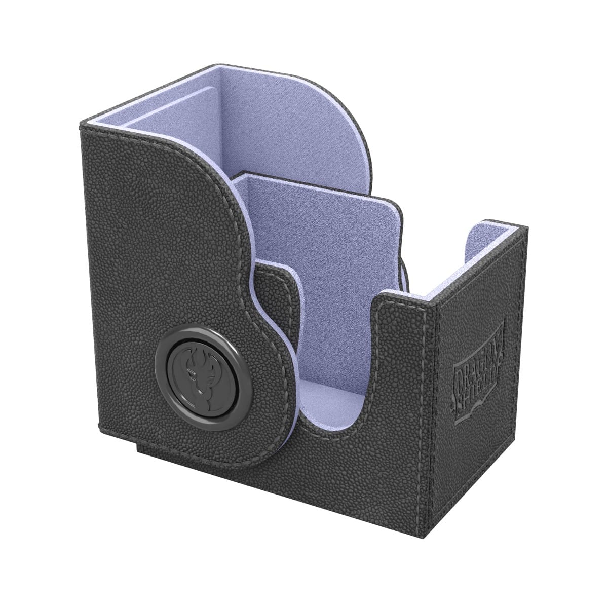 Dragon Shield Dragon Lock System: Deck Box 80+ - Black & Lilac (Pre-Order) - Image 3