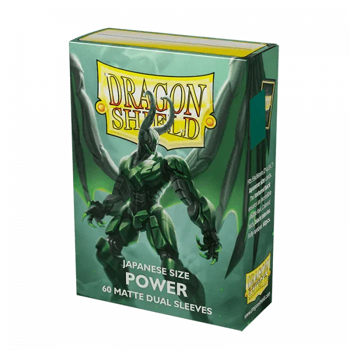 Dragon Shield: Japanese Dual Art Sleeves - Power Green 60ct