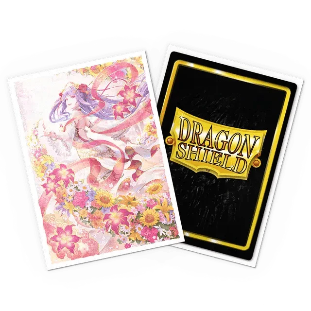 Dragon Shield Sleeves - 100ct Box Grand Archive Diao Chan, Idyll Corsage Sleeves - Image 4