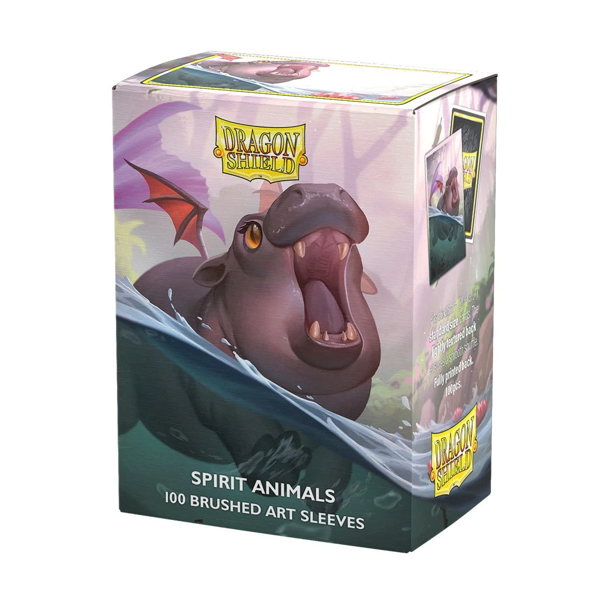 Dragon Shield Sleeves: Standard Brushed Art Spirit Animals - The Snortle 100ct