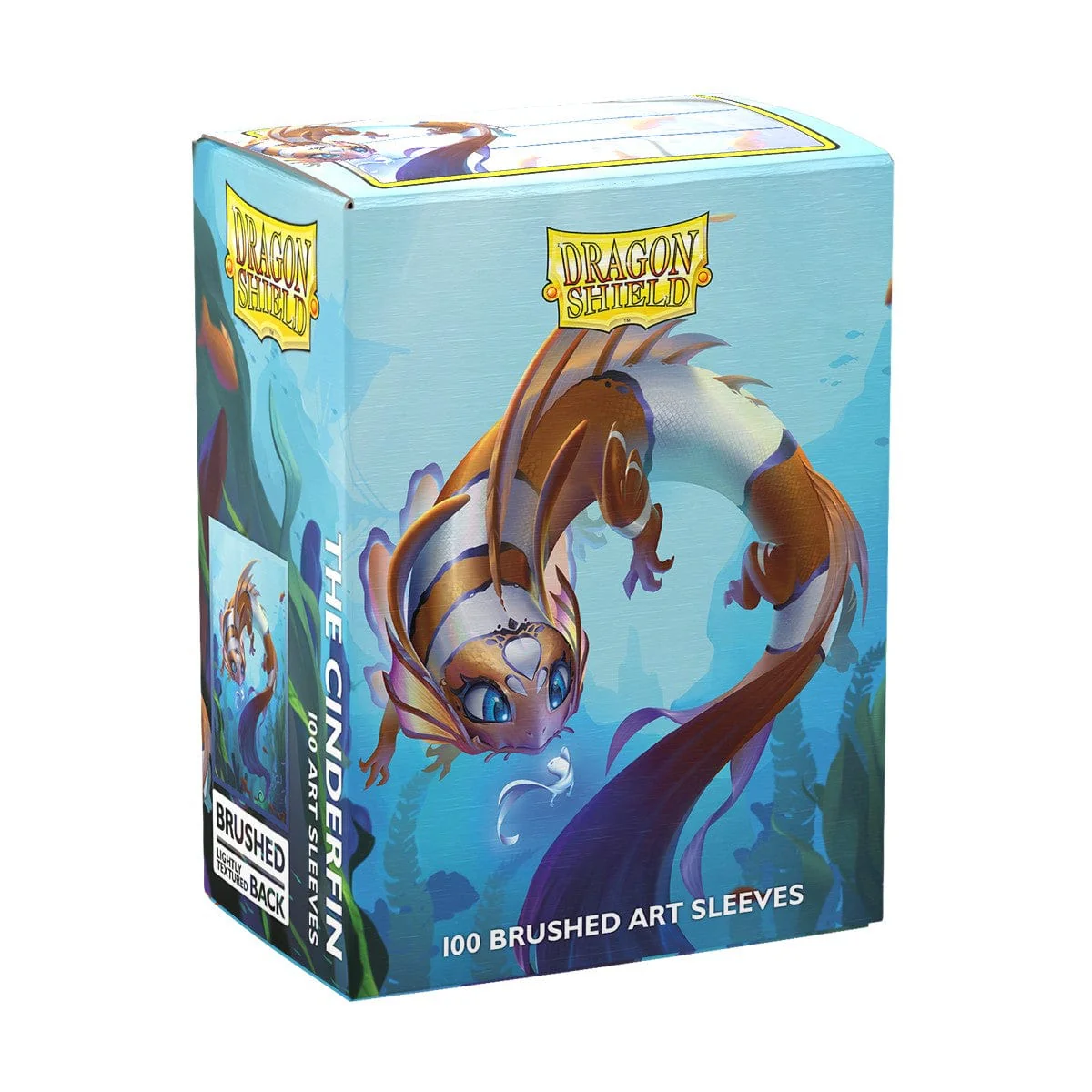 Dragon Shield: Brushed Art Sleeves - Spirit Dragon "The Cinderfin" 100ct