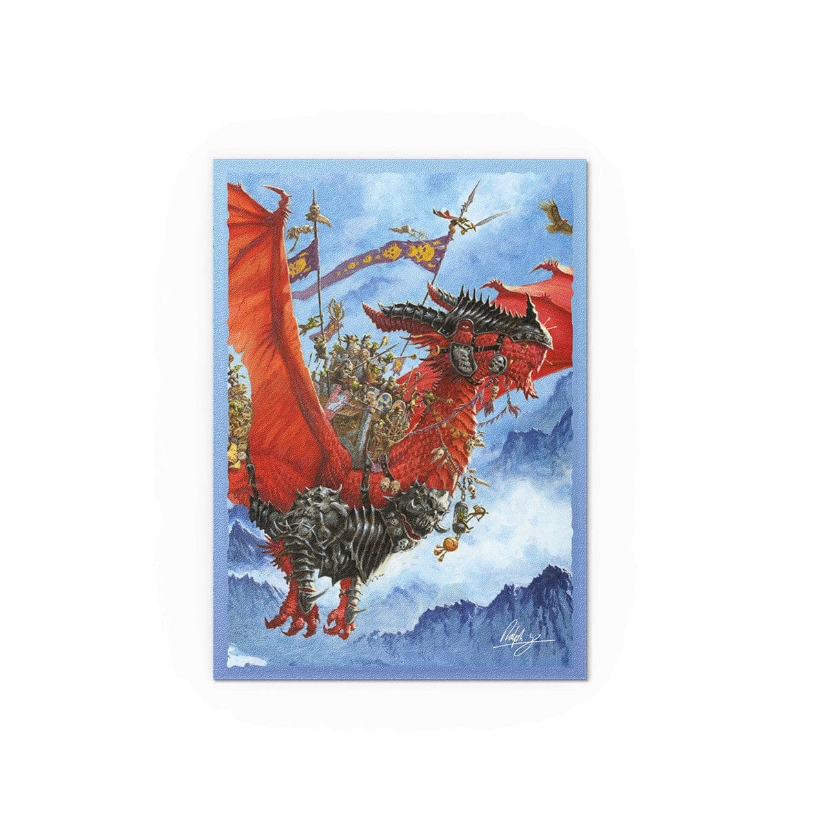 Dragon Shield Sleeves: Standard Matte Dual Signature Series - The Raid 100ct - Image 2