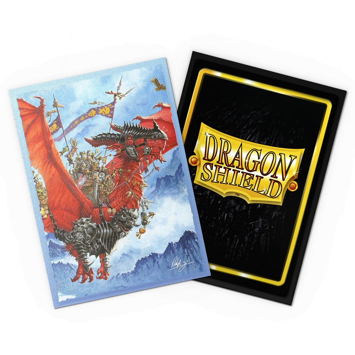 Dragon Shield Sleeves: Standard Matte Dual Signature Series - The Raid 100ct - Image 3