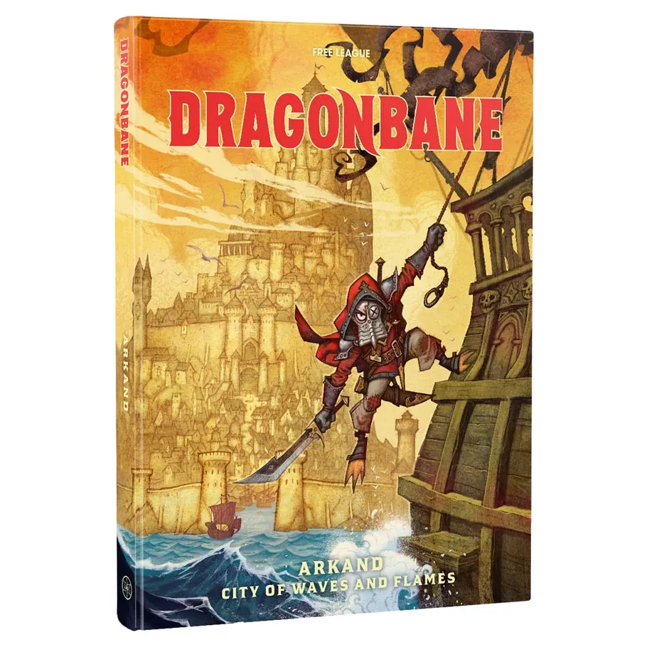 Dragonbane RPG: Arkland - City of Waves and Flames (Pre-Order)
