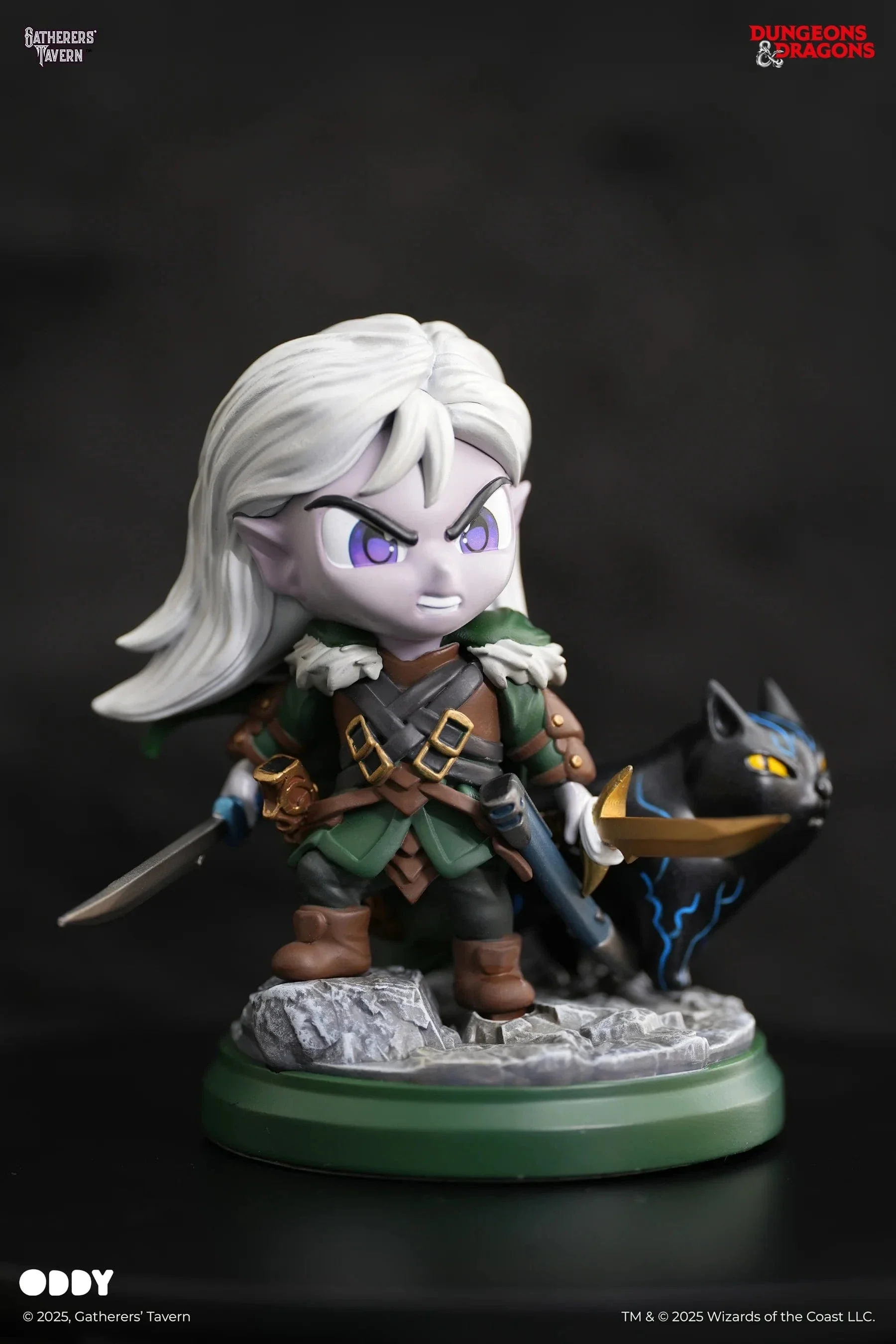 Drizzt Do'urden (with Guenhwyvar) ODDY Figure - Image 2