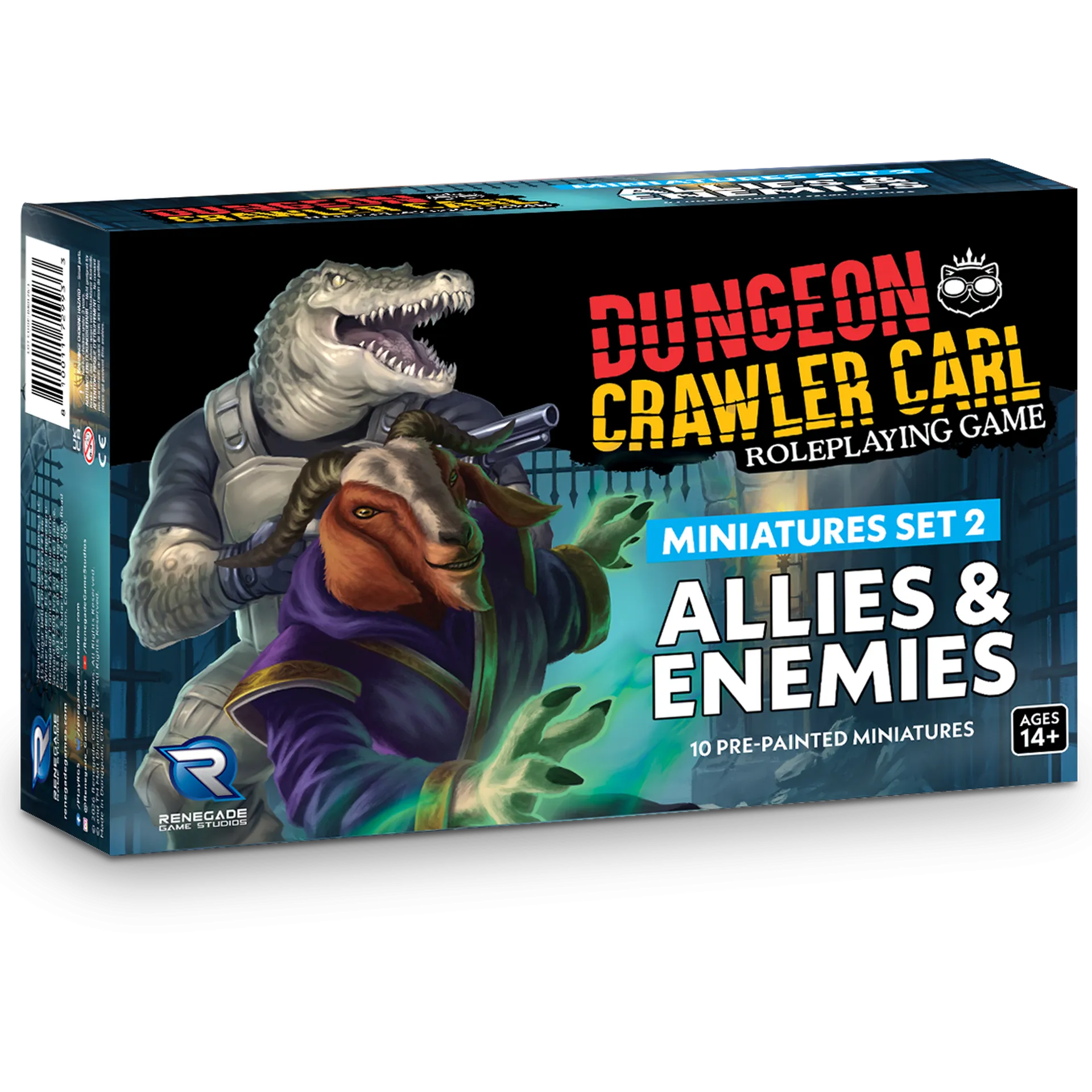 Dungeon Crawler Carl RPG: Allies & Enemies Minis Set 2 (Pre-Order)