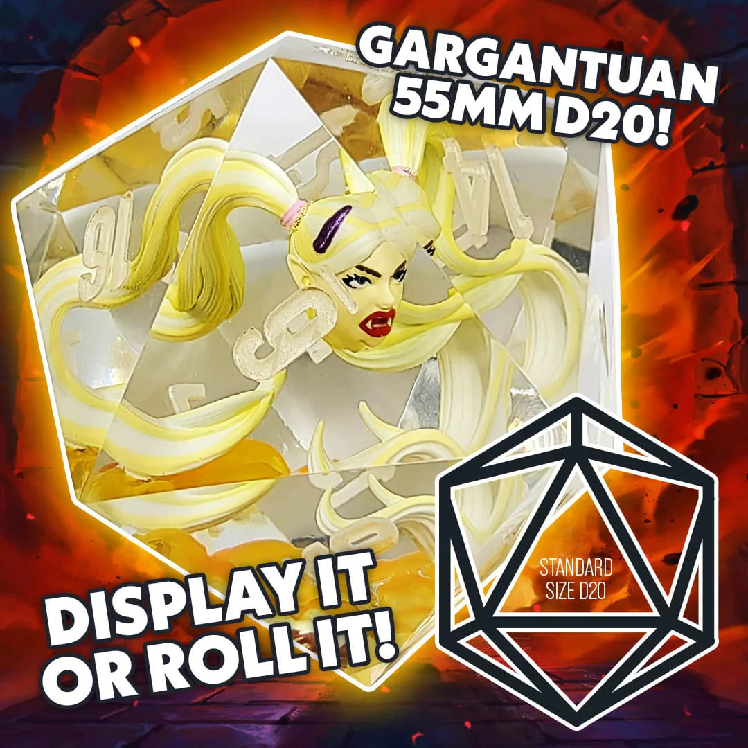Dungeon Crawler Carl RPG: Samantha - Oversized D20 (Pre-Order) - Image 3