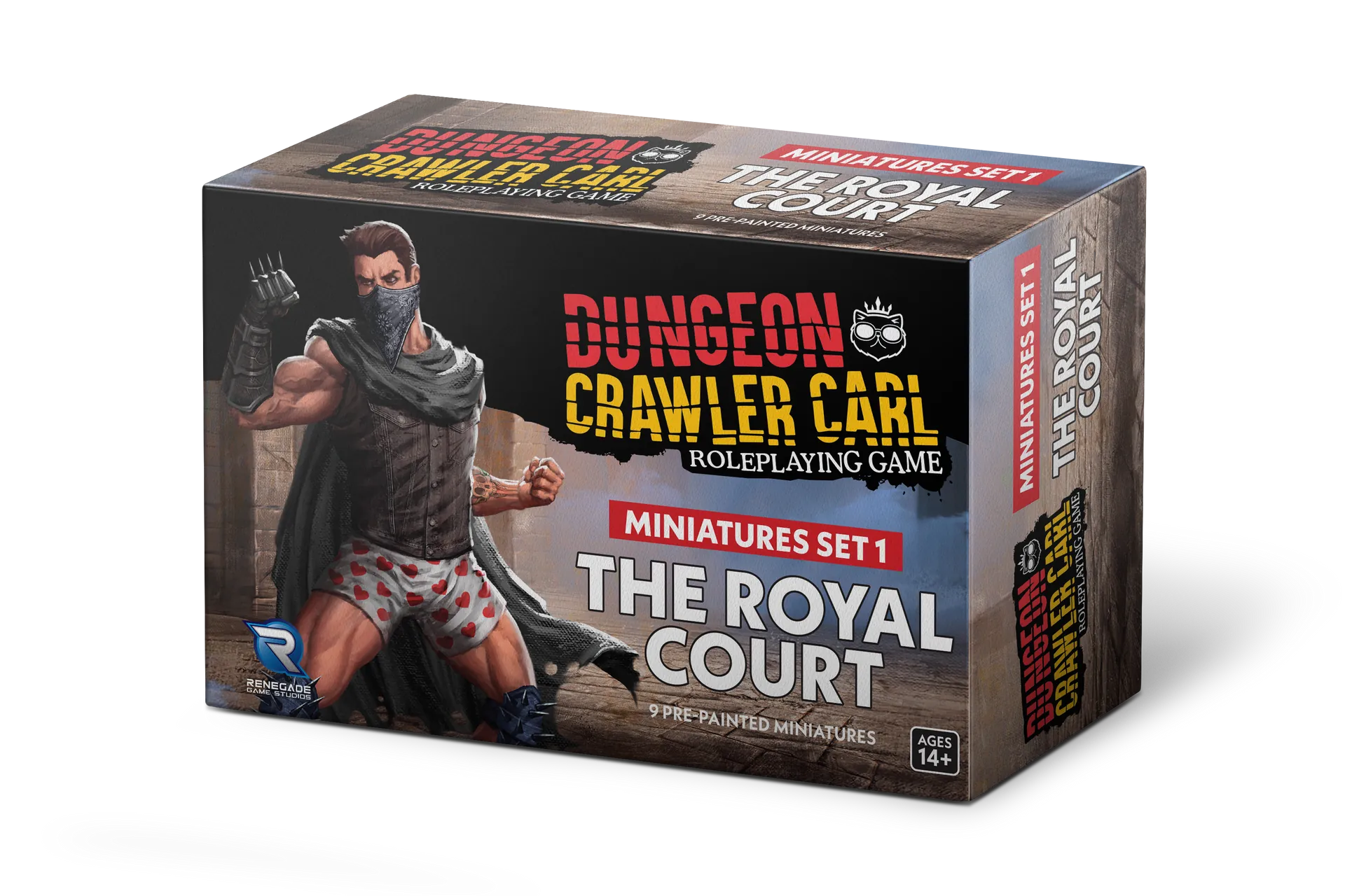 Dungeon Crawler Carl RPG: The Royal Court Minis Set 1 (Pre-Order)