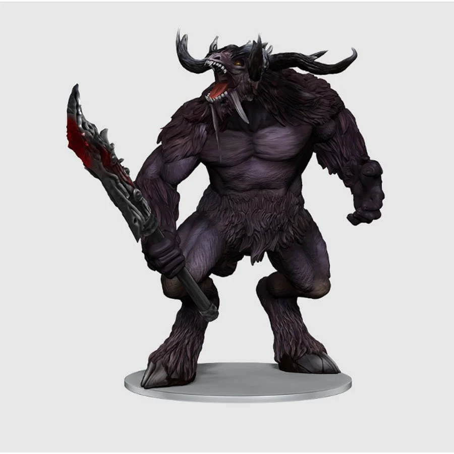 Dungeons And Dragons Miniatures: Icons Of The Realms: Baphomet The Horned King Premium Figure