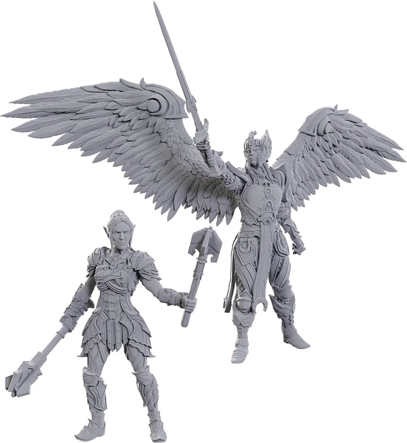 Dungeons & Dragons: Nolzur's Marvelous Unpainted Miniatures - Special BG3 Edition: Dame Aylin & Minthara