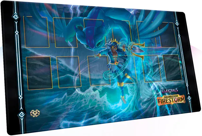 Elestrals - Firestorm Majursa Champion of Hestia Playmat