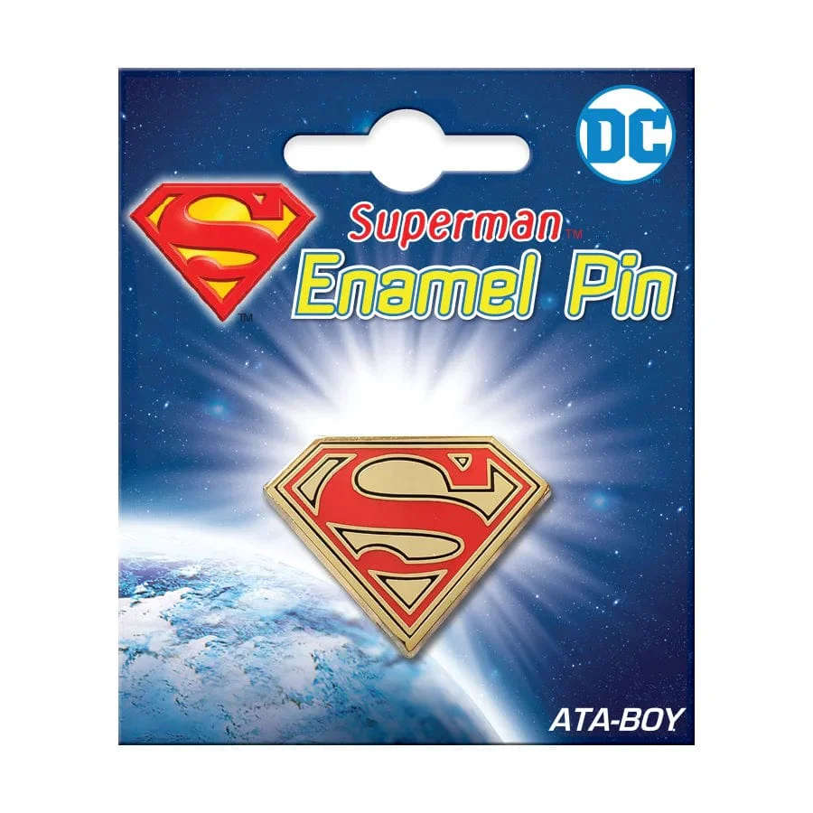 Enamel Pin: DC Superman Logo