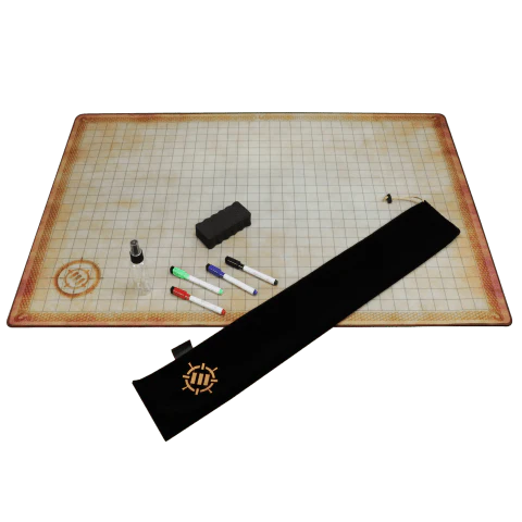 Enhance: Deluxe Rubber RPG Grid Mat Campaign Kit - Image 2