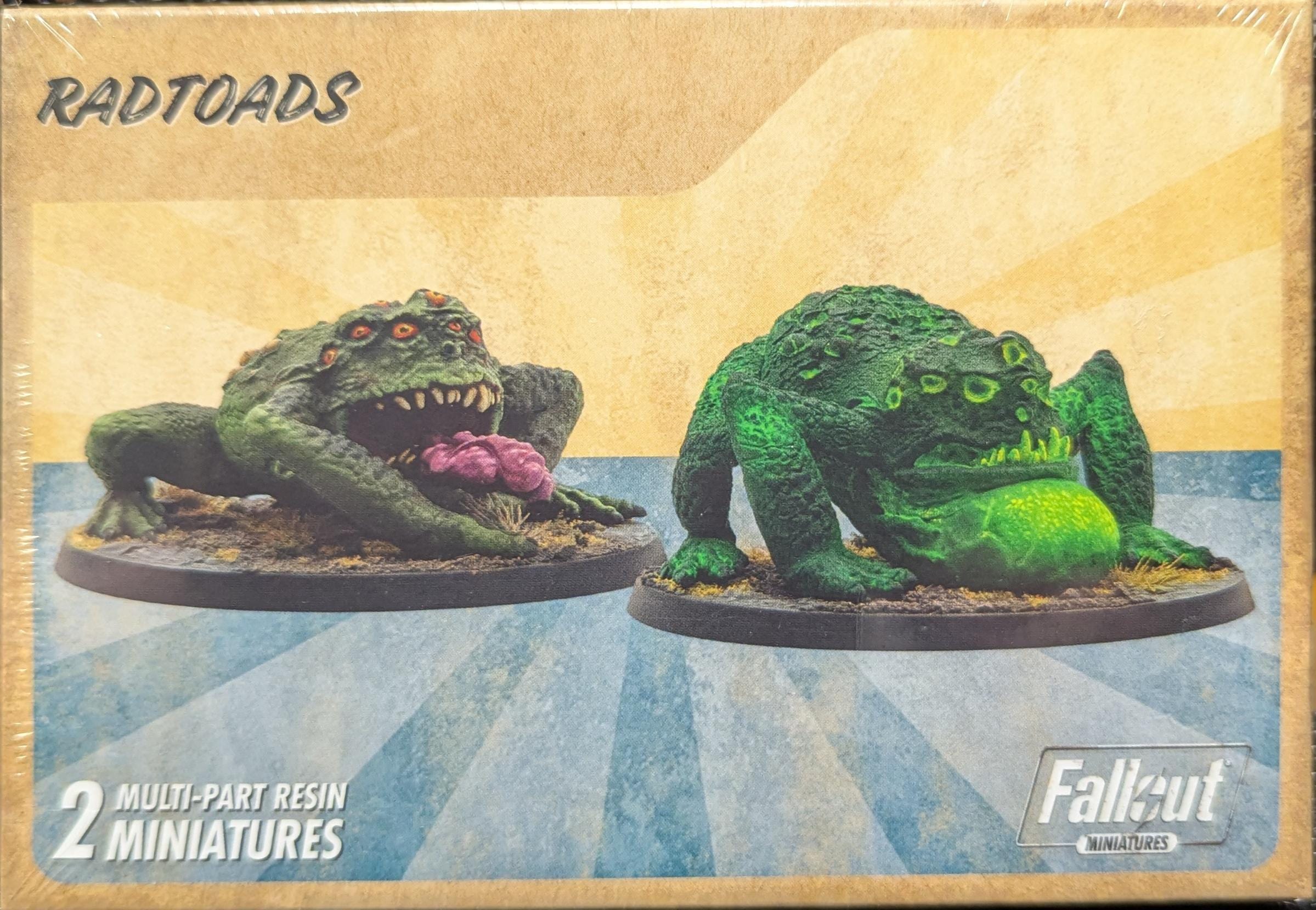 Fallout: Miniatures - Radtoads