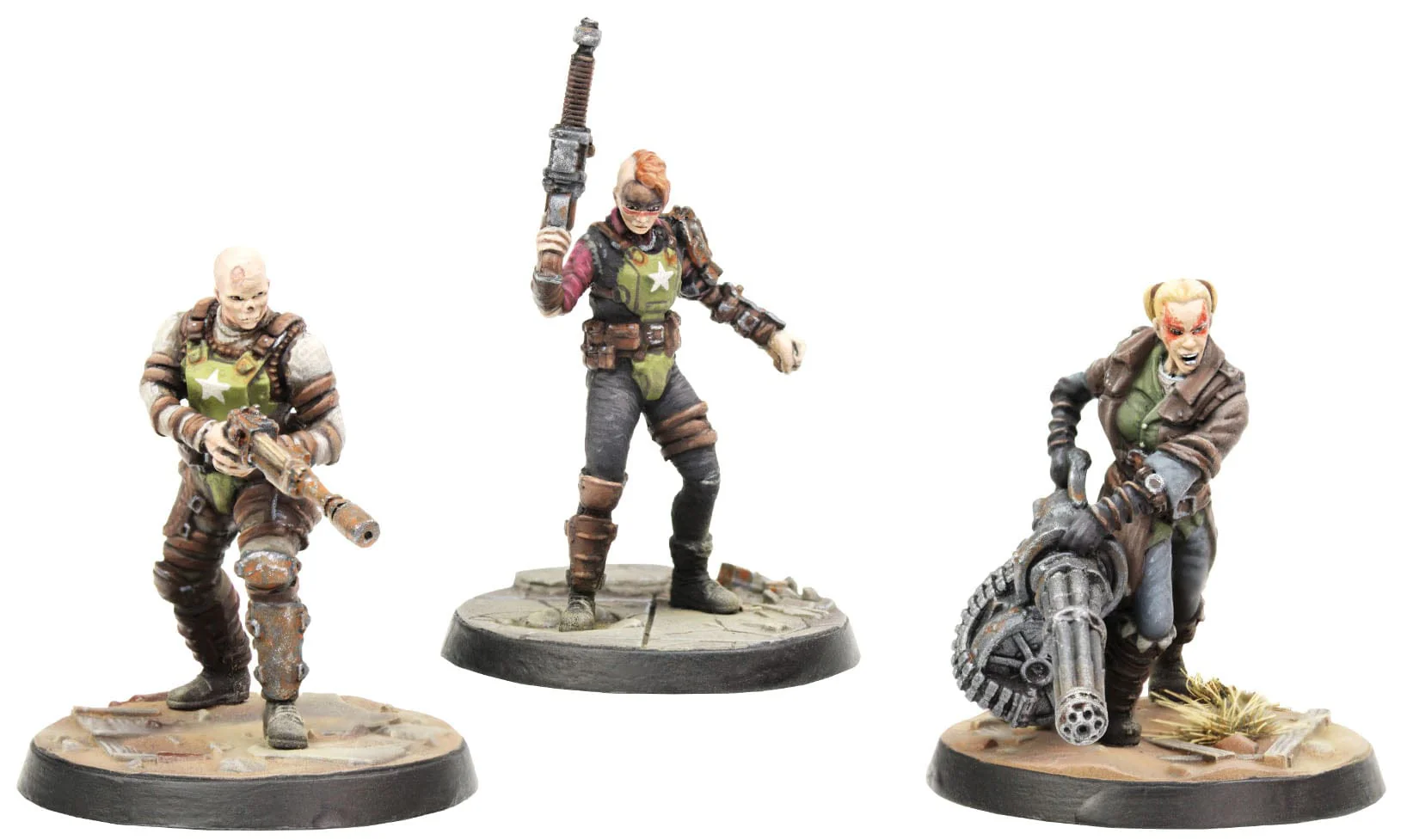 Fallout: Wasteland Warfare - Raiders - Ack Ack, Sinjin & Avery