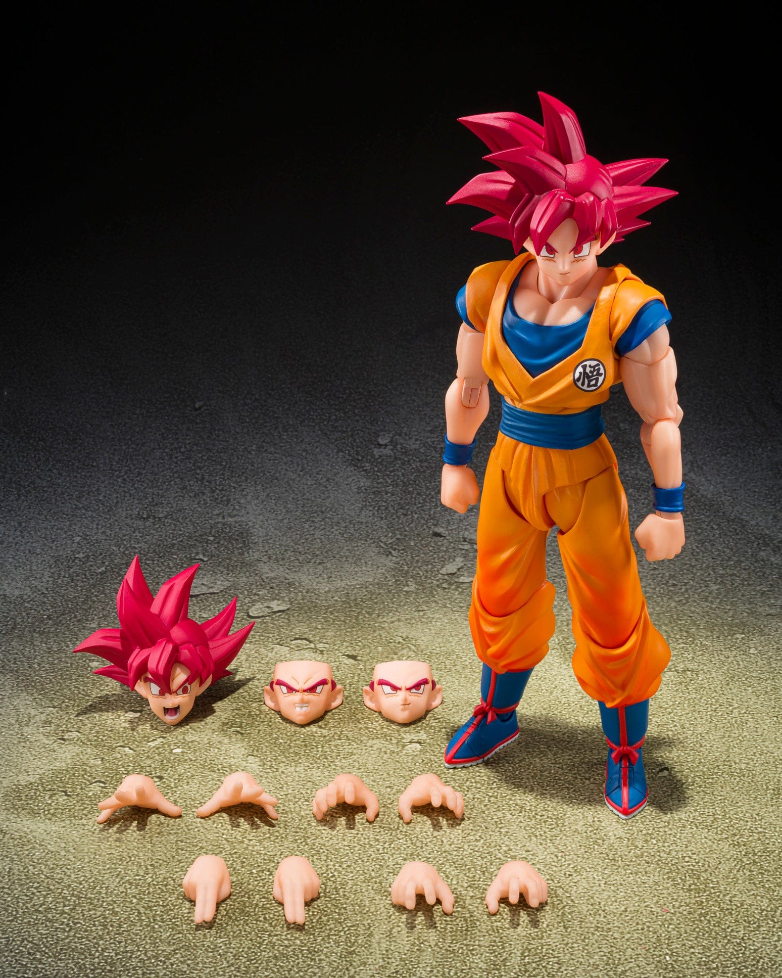 Dragon Ball Super: Super Saiyan God Son Goku [God Aura] - Tamashii Nations S.H. Figuarts Figure - Image 4