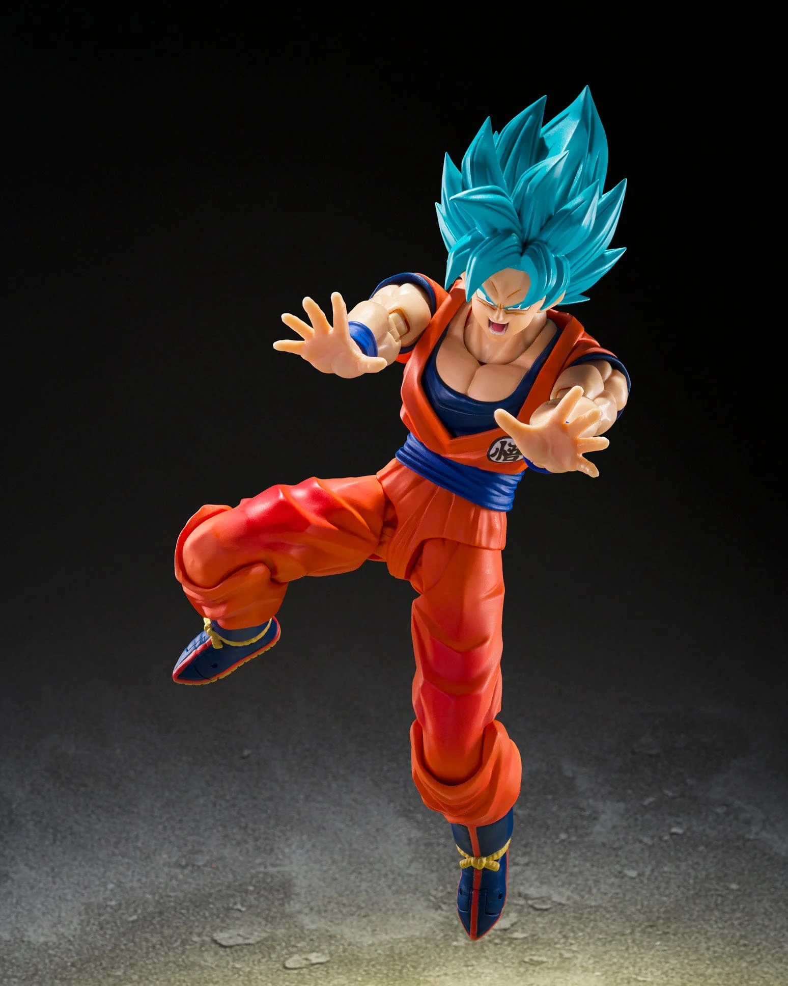 Dragon Ball Super: Super Saiyan God Super Saiyan Son Goku [Blue Power Transcending Limits] - Tamashii Nations S.H. Figuarts Figure - Image 2