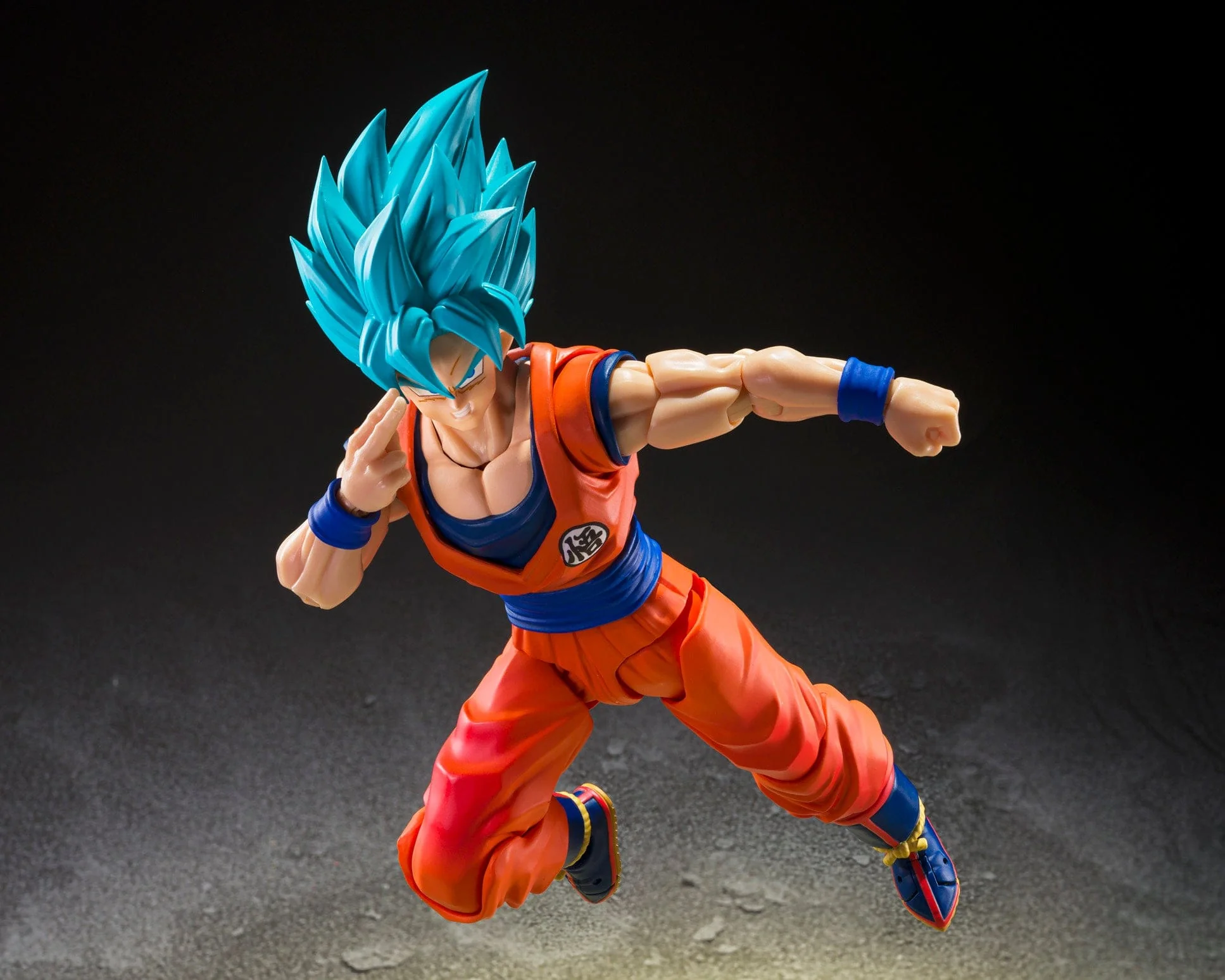 Dragon Ball Super: Super Saiyan God Super Saiyan Son Goku [Blue Power Transcending Limits] - Tamashii Nations S.H. Figuarts Figure - Image 4