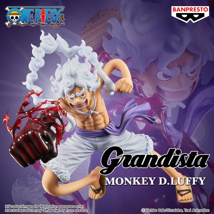 One Piece: Monkey D. Luffy Gear 5 II - Special Edition Grandista Figure - Image 4