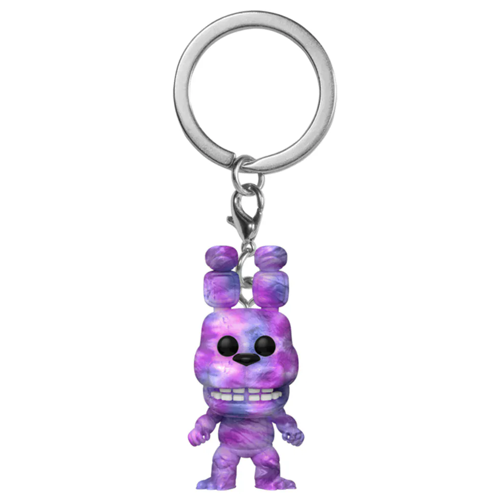 Five Night's At Freddy's: Tye Die Bonnie Pocket POP! Keychain - Image 2
