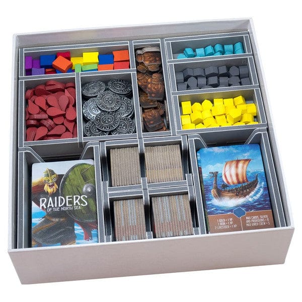 Folded Space: Board Game Insert for Raiders of the North Sea, Hall of Heroes or Fields of Fame Expansion