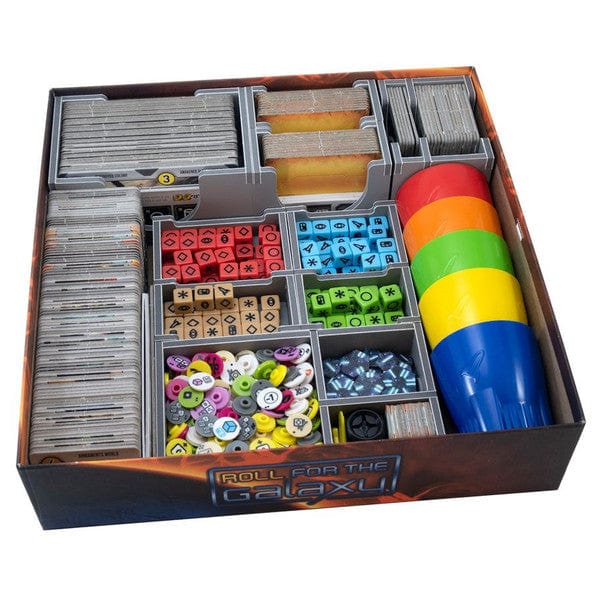 Folded Space: Board Game Insert for Roll for the Galaxy with Ambition and Rivalry Expansions Version 2 - Image 4