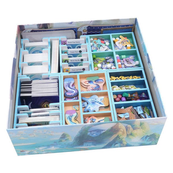 Folded Space: Board Game Insert for Tidal Blades 2: Rise of the Unfolders (Color)